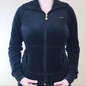 Nike velour hoodie